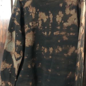Bleach Dyed Crew Neck